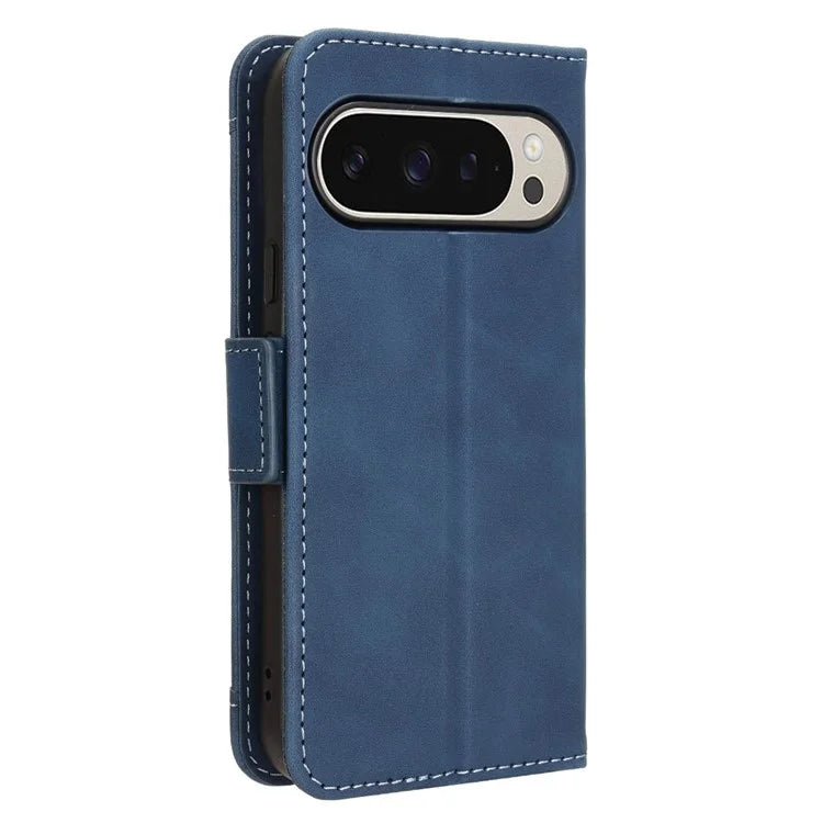 For Google Pixel 9 Pro Case Wallet Card Slots PU Leather + TPU Full Protection Phone Cover