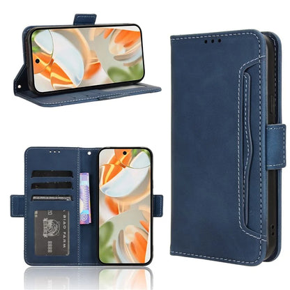 For Google Pixel 9 Pro Case Wallet Card Slots PU Leather + TPU Full Protection Phone Cover