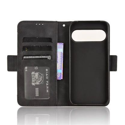 For Google Pixel 9 Pro Case Wallet Card Slots PU Leather + TPU Full Protection Phone Cover