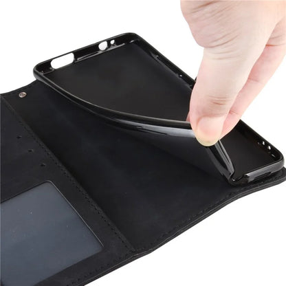 For Google Pixel 9 Pro Case Wallet Card Slots PU Leather + TPU Full Protection Phone Cover