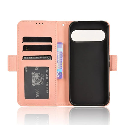 For Google Pixel 9 Pro Case Wallet Card Slots PU Leather + TPU Full Protection Phone Cover