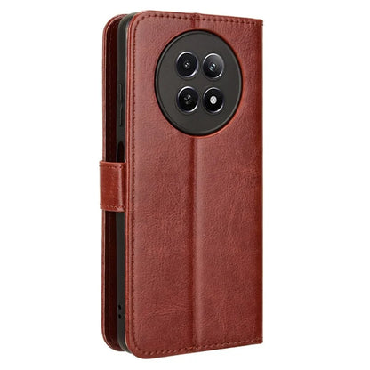 For Realme 12 5G / 12x 5G Wallet Case Crazy Horse Texture Stand Leather Phone Cover