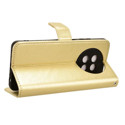 For Realme 12 5G / 12x 5G Wallet Case Crazy Horse Texture Stand Leather Phone Cover