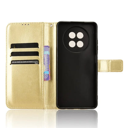 For Realme 12 5G / 12x 5G Wallet Case Crazy Horse Texture Stand Leather Phone Cover