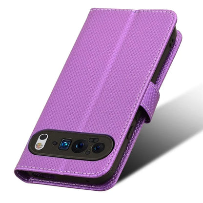 For Google Pixel 9 Pro XL Case Diamond Texture PU Leather Protective Phone Cover