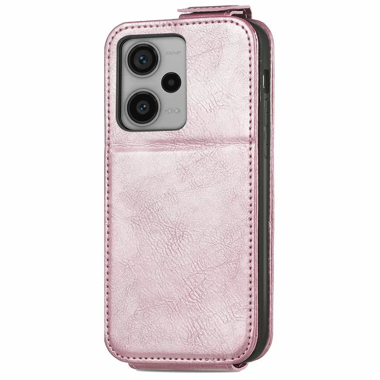 For Xiaomi Redmi Note 12 Pro+ 5G Case Vertical Flip Zipper Leather Phone Cover