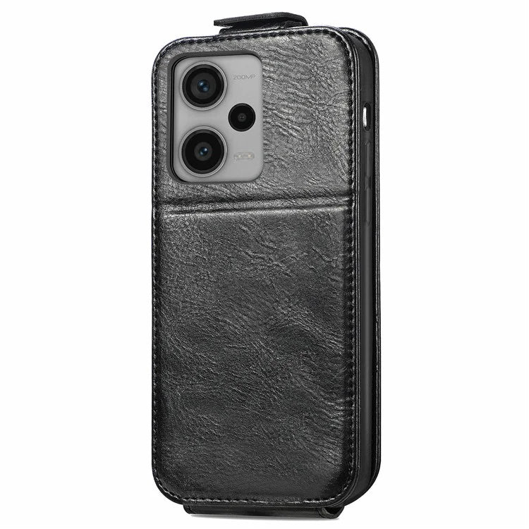 For Xiaomi Redmi Note 12 Pro+ 5G Case Vertical Flip Zipper Leather Phone Cover