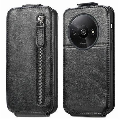 For Xiaomi Redmi A3 / Poco C61 4G Case PU Leather Card Holder Phone Stand Cover Vertical Flip