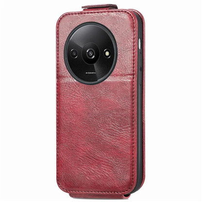For Xiaomi Redmi A3 / Poco C61 4G Case PU Leather Card Holder Phone Stand Cover Vertical Flip