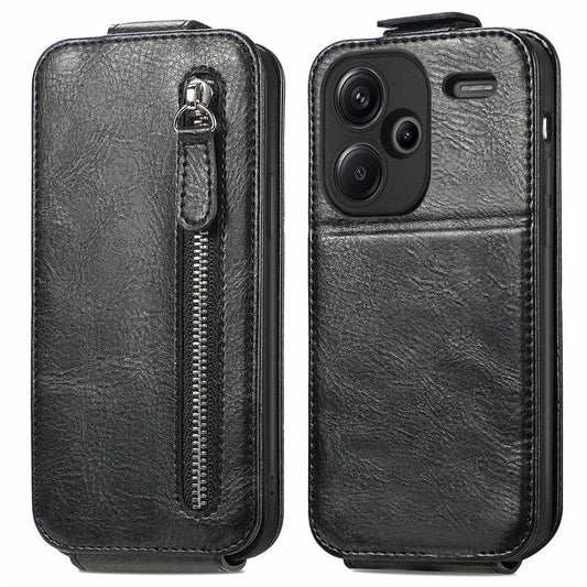 For Xiaomi Redmi Note 13 Pro+ 5G Case Vertical Flip Leather Phone Cover with Card Holder