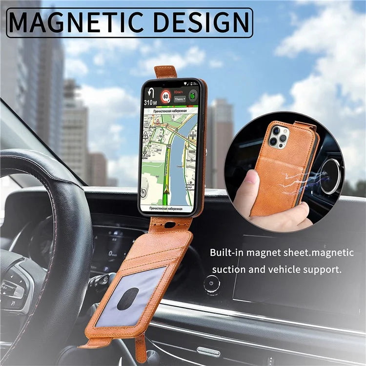 For Xiaomi Redmi Note 13 Pro+ 5G Case Vertical Flip Leather Phone Cover with Card Holder