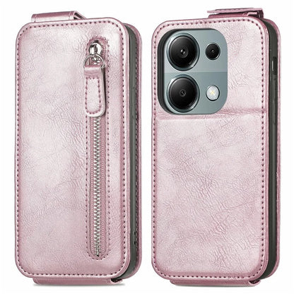 For Xiaomi Redmi Note 13 Pro 4G / Poco M6 Pro 4G Case Vertical Flip Card Holder Leather Phone Cover