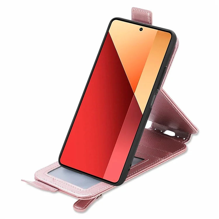 For Xiaomi Redmi Note 13 Pro 4G / Poco M6 Pro 4G Case Vertical Flip Card Holder Leather Phone Cover