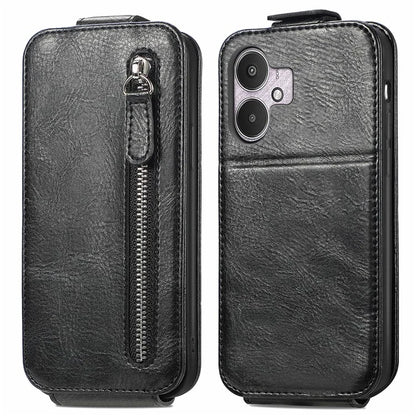 For Xiaomi Redmi 13C 4G / 13C 5G / 13R 5G / Poco M6 5G / Poco C65 4G Anti-Fall Case Vertical Flip Zipper Leather Phone Cover