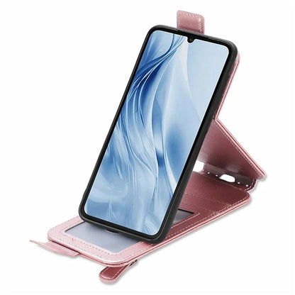 For Xiaomi Redmi 13C 4G / 13C 5G / 13R 5G / Poco M6 5G / Poco C65 4G Anti-Fall Case Vertical Flip Zipper Leather Phone Cover