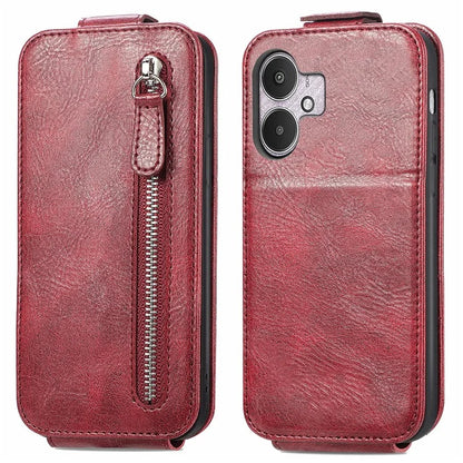 For Xiaomi Redmi 13C 4G / 13C 5G / 13R 5G / Poco M6 5G / Poco C65 4G Anti-Fall Case Vertical Flip Zipper Leather Phone Cover