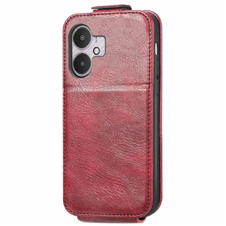 For Xiaomi Redmi 13C 4G / 13C 5G / 13R 5G / Poco M6 5G / Poco C65 4G Anti-Fall Case Vertical Flip Zipper Leather Phone Cover