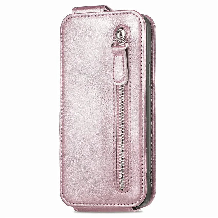 For Xiaomi 14 Ultra Anti-scratch Case Vertical Flip Zipper Leather Phone Cover