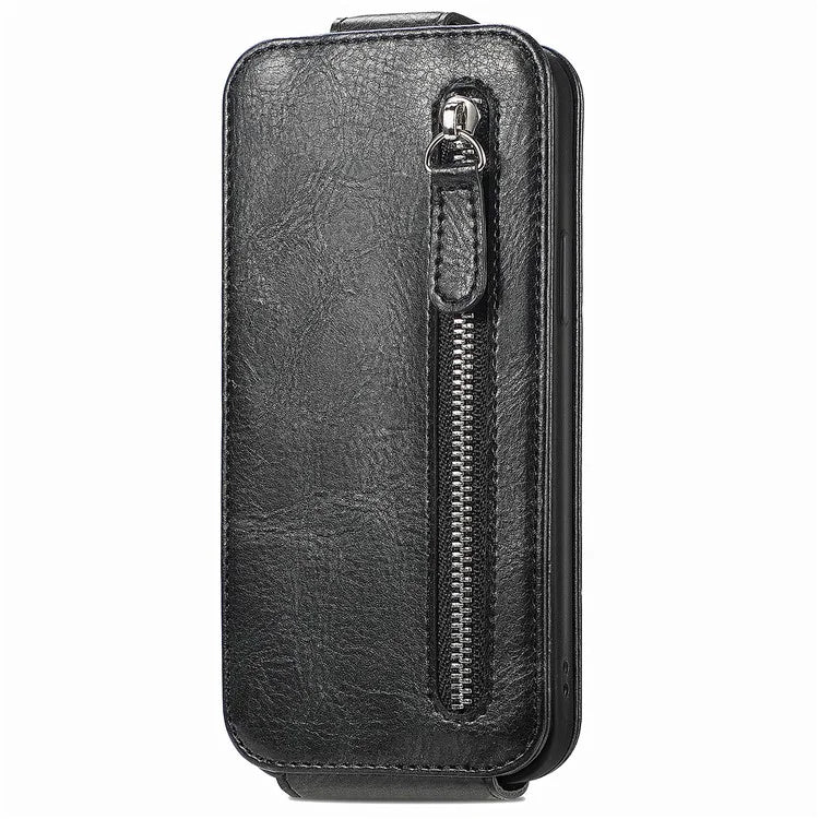 For Xiaomi 14 Ultra Anti-scratch Case Vertical Flip Zipper Leather Phone Cover