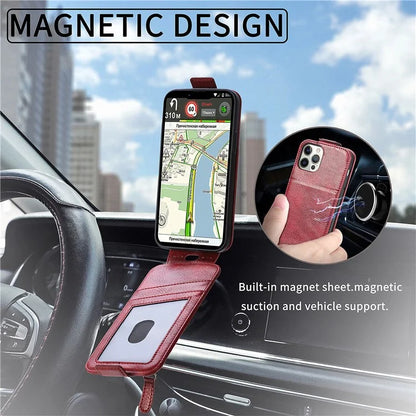 For Xiaomi 14 Ultra Anti-scratch Case Vertical Flip Zipper Leather Phone Cover