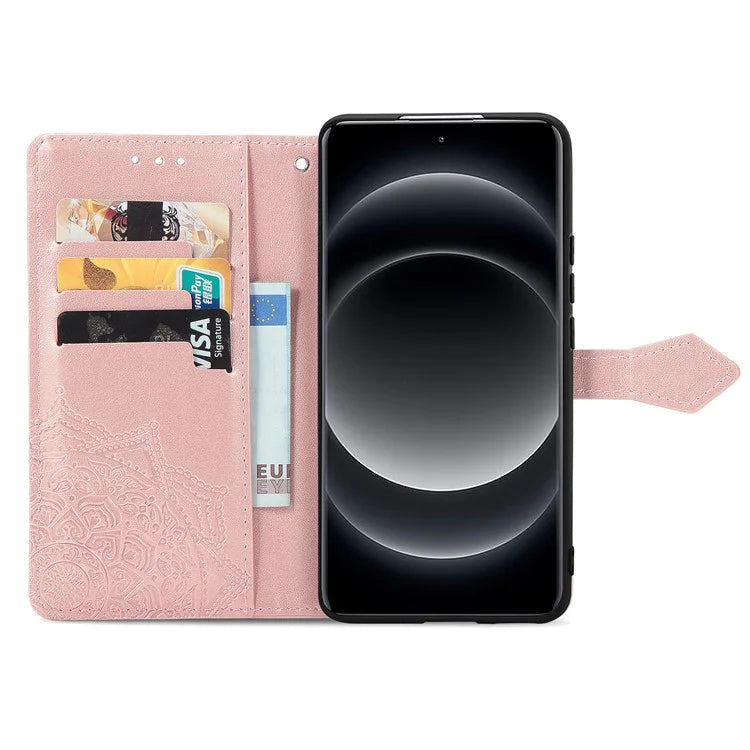 For Xiaomi 14 Ultra Case Anti-Drop PU Leather Wallet Phone Cover with Card Slots