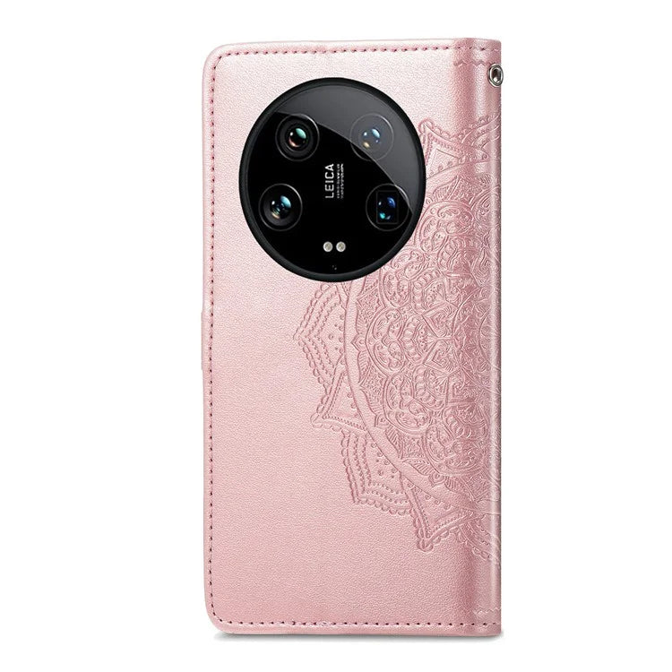 For Xiaomi 14 Ultra Case Anti-Drop PU Leather Wallet Phone Cover with Card Slots