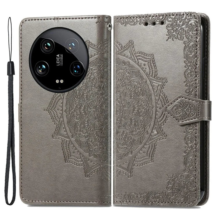 For Xiaomi 14 Ultra Case Anti-Drop PU Leather Wallet Phone Cover with Card Slots