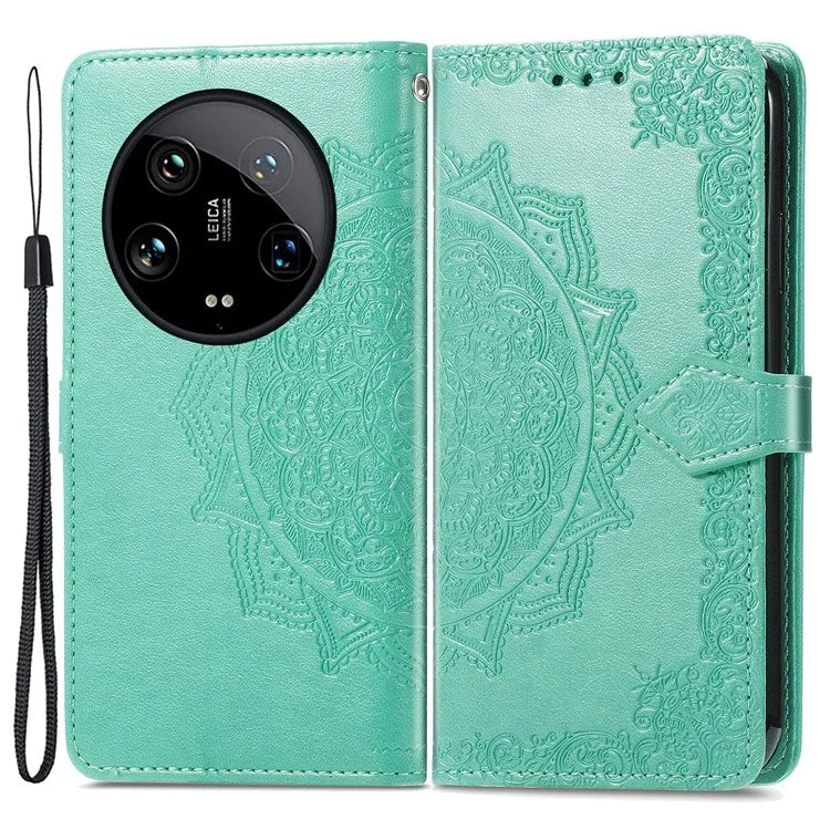 For Xiaomi 14 Ultra Case Anti-Drop PU Leather Wallet Phone Cover with Card Slots