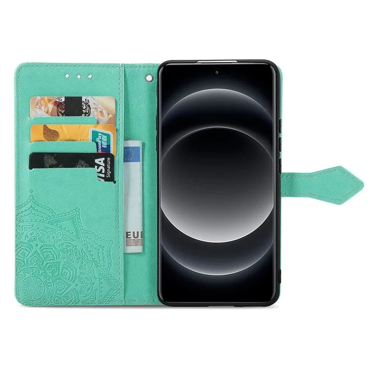 For Xiaomi 14 Ultra Case Anti-Drop PU Leather Wallet Phone Cover with Card Slots