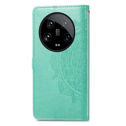 For Xiaomi 14 Ultra Case Anti-Drop PU Leather Wallet Phone Cover with Card Slots