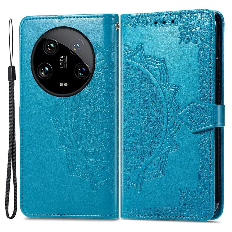 For Xiaomi 14 Ultra Case Anti-Drop PU Leather Wallet Phone Cover with Card Slots