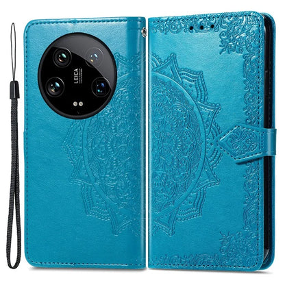 For Xiaomi 14 Ultra Case Anti-Drop PU Leather Wallet Phone Cover with Card Slots