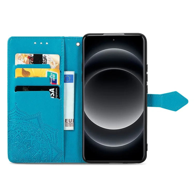 For Xiaomi 14 Ultra Case Anti-Drop PU Leather Wallet Phone Cover with Card Slots