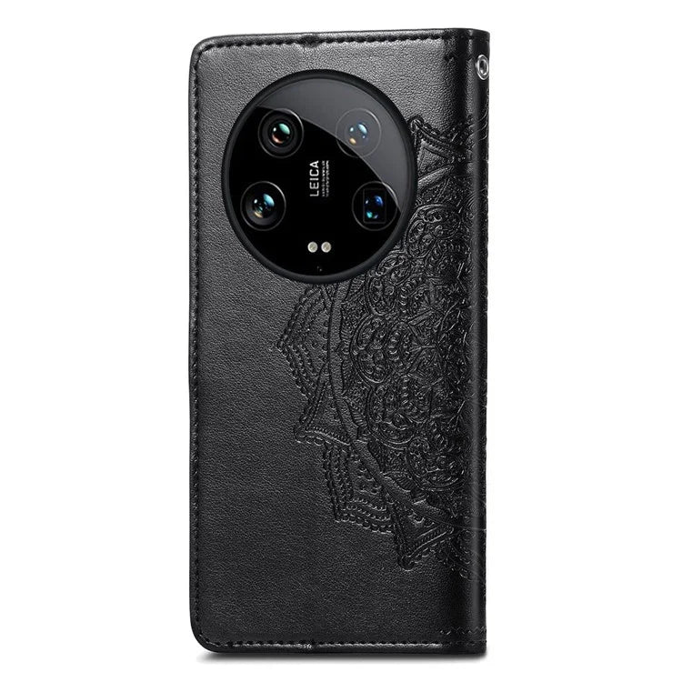For Xiaomi 14 Ultra Case Anti-Drop PU Leather Wallet Phone Cover with Card Slots