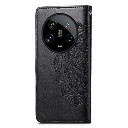 For Xiaomi 14 Ultra Case Anti-Drop PU Leather Wallet Phone Cover with Card Slots