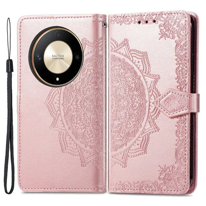 For Honor X9b 5G / Magic6 Lite 5G / X50 5G Case Mandala Flower Wallet Leather Phone Cover