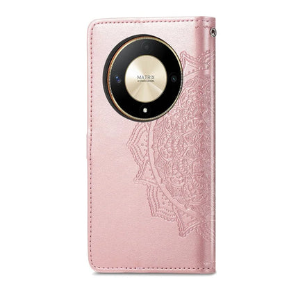 For Honor X9b 5G / Magic6 Lite 5G / X50 5G Case Mandala Flower Wallet Leather Phone Cover