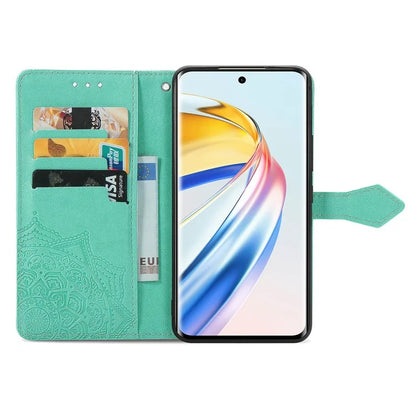 For Honor X9b 5G / Magic6 Lite 5G / X50 5G Case Mandala Flower Wallet Leather Phone Cover