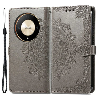 For Honor X9b 5G / Magic6 Lite 5G / X50 5G Case Mandala Flower Wallet Leather Phone Cover