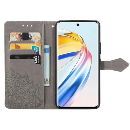 For Honor X9b 5G / Magic6 Lite 5G / X50 5G Case Mandala Flower Wallet Leather Phone Cover