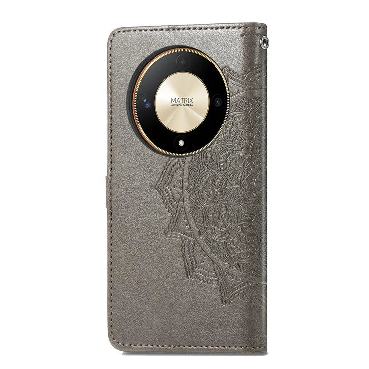 For Honor X9b 5G / Magic6 Lite 5G / X50 5G Case Mandala Flower Wallet Leather Phone Cover