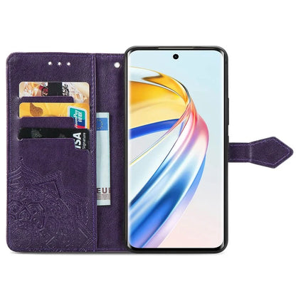 For Honor X9b 5G / Magic6 Lite 5G / X50 5G Case Mandala Flower Wallet Leather Phone Cover