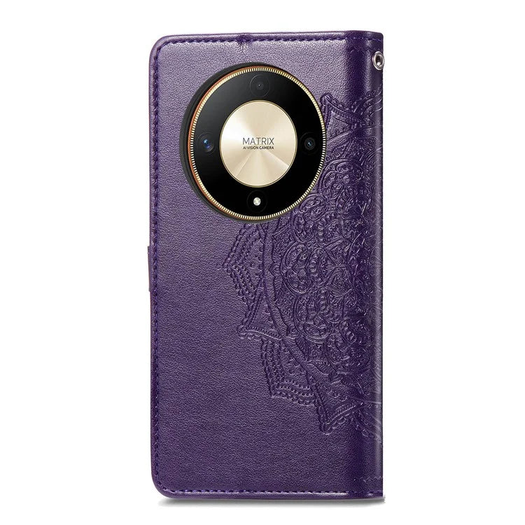 For Honor X9b 5G / Magic6 Lite 5G / X50 5G Case Mandala Flower Wallet Leather Phone Cover