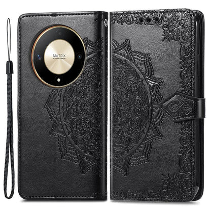 For Honor X9b 5G / Magic6 Lite 5G / X50 5G Case Mandala Flower Wallet Leather Phone Cover