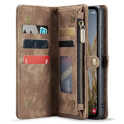 CASEME 008 Series for Samsung Galaxy A35 5G Leather Case Magnetic Detachable Phone Cover