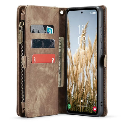CASEME 008 Series for Samsung Galaxy A35 5G Leather Case Magnetic Detachable Phone Cover