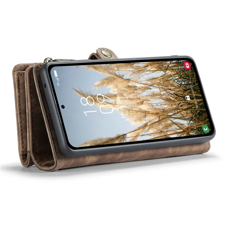 CASEME 008 Series for Samsung Galaxy A35 5G Leather Case Magnetic Detachable Phone Cover