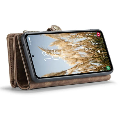 CASEME 008 Series for Samsung Galaxy A35 5G Leather Case Magnetic Detachable Phone Cover