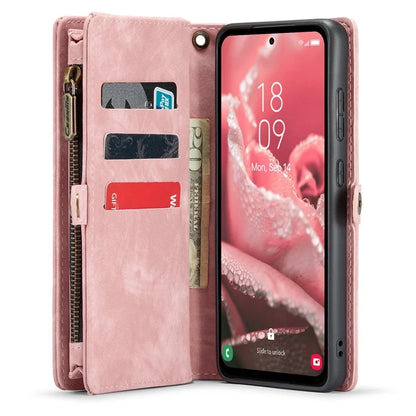 CASEME 008 Series for Samsung Galaxy A35 5G Leather Case Magnetic Detachable Phone Cover