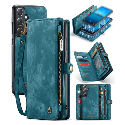 CASEME 008 Series for Samsung Galaxy A35 5G Leather Case Magnetic Detachable Phone Cover
